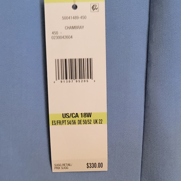 Le Suit Topper Jacket and Sheath Dress Suit - Picture 3 of 6
